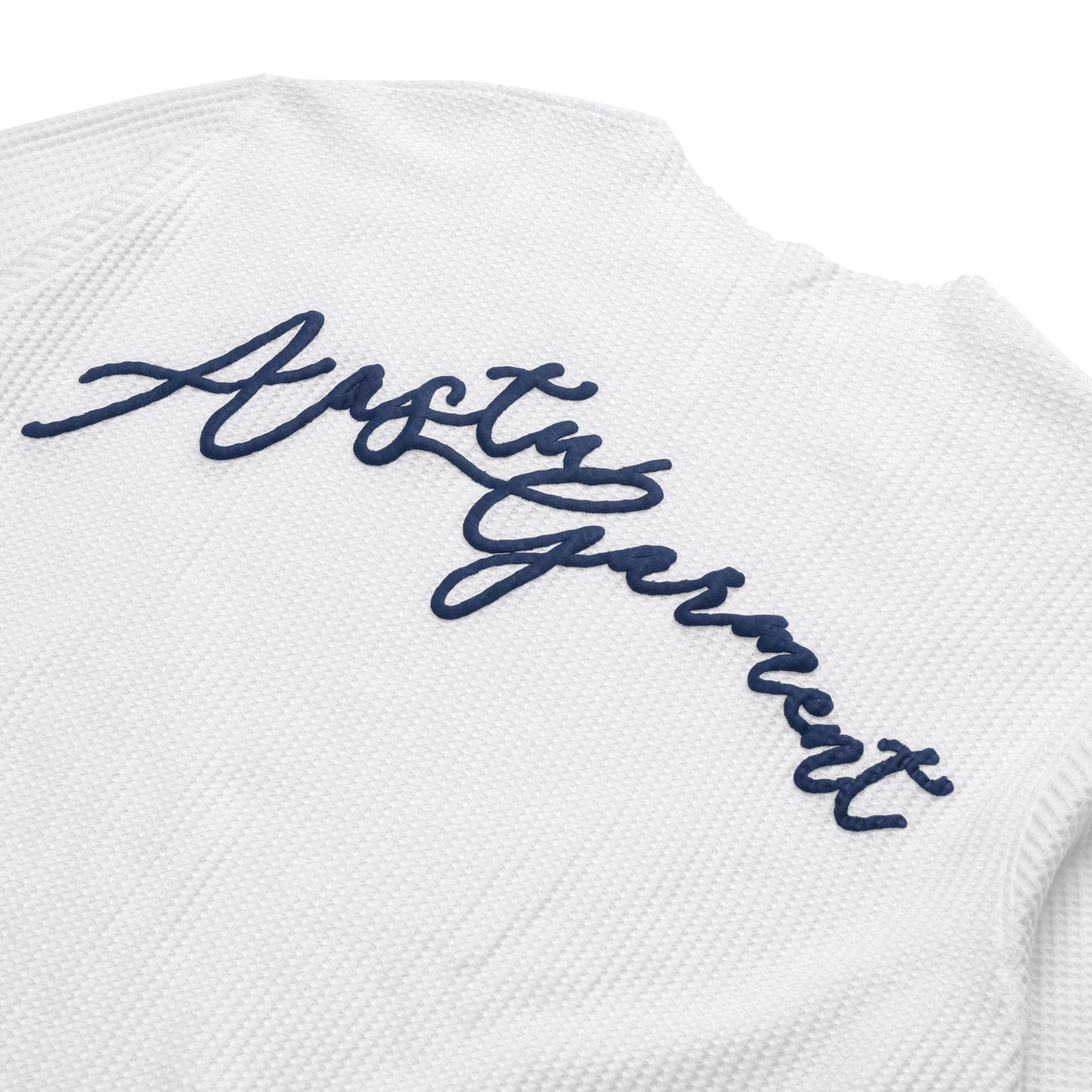 GARMENT WAFFLE LONG SLEEVE // WHITE