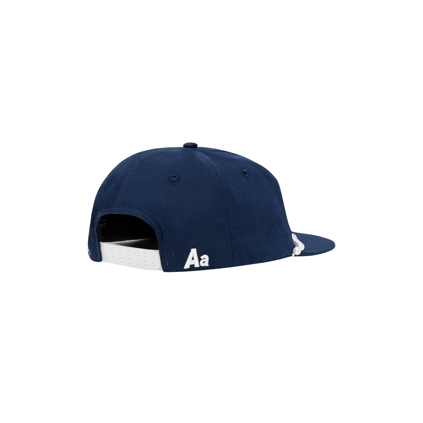 AA CLASSIC GOLFER CAP // NAVY - PEARL CHAIN