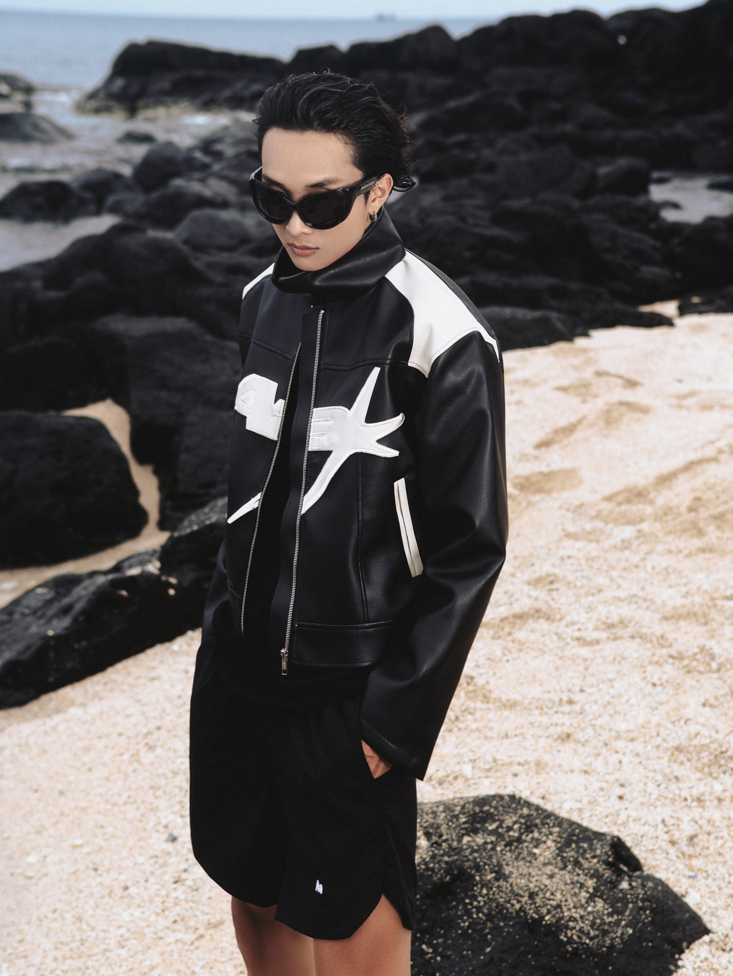 AA RANGER LEATHER CROP JACKET