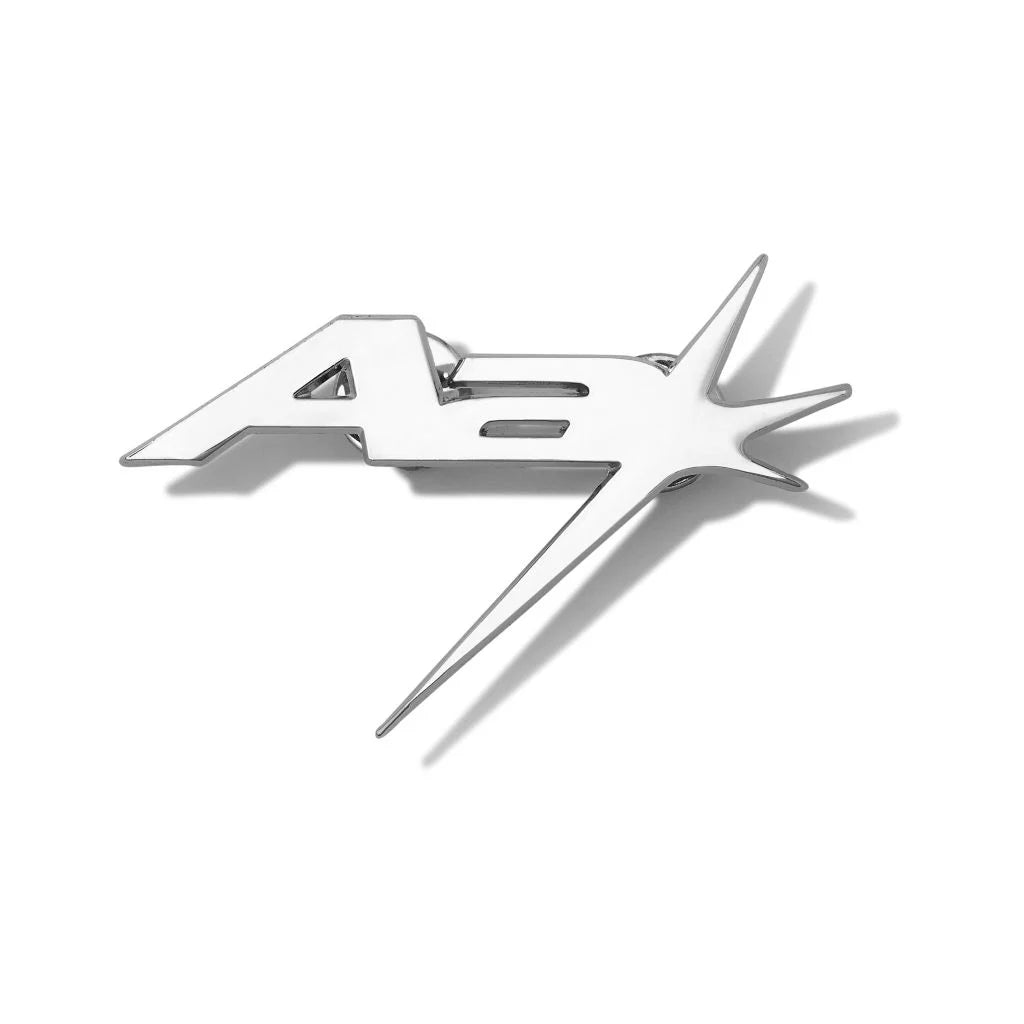 AA RACING PIN // SILVER