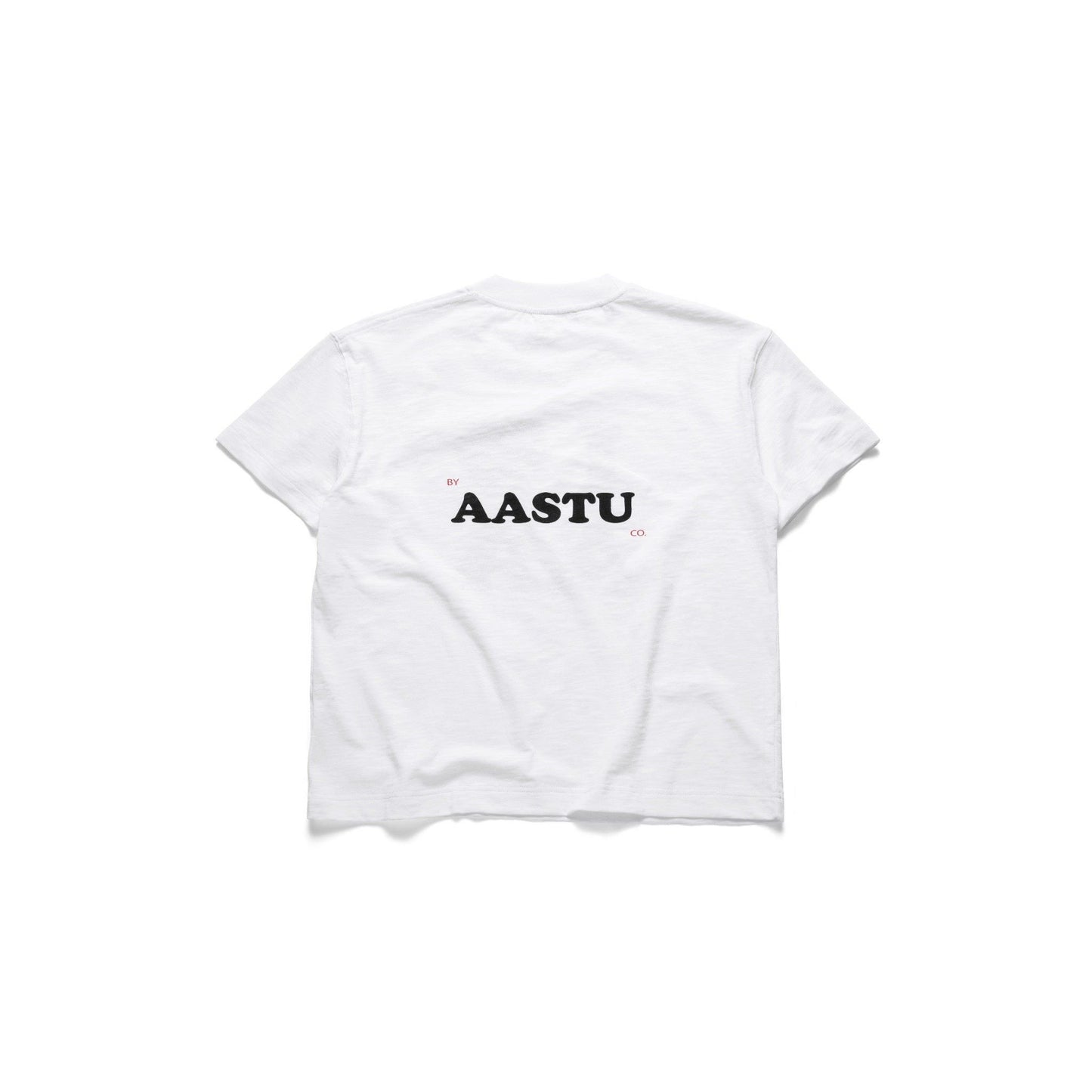AA STRAWBERRY SLUB TEE // WHITE