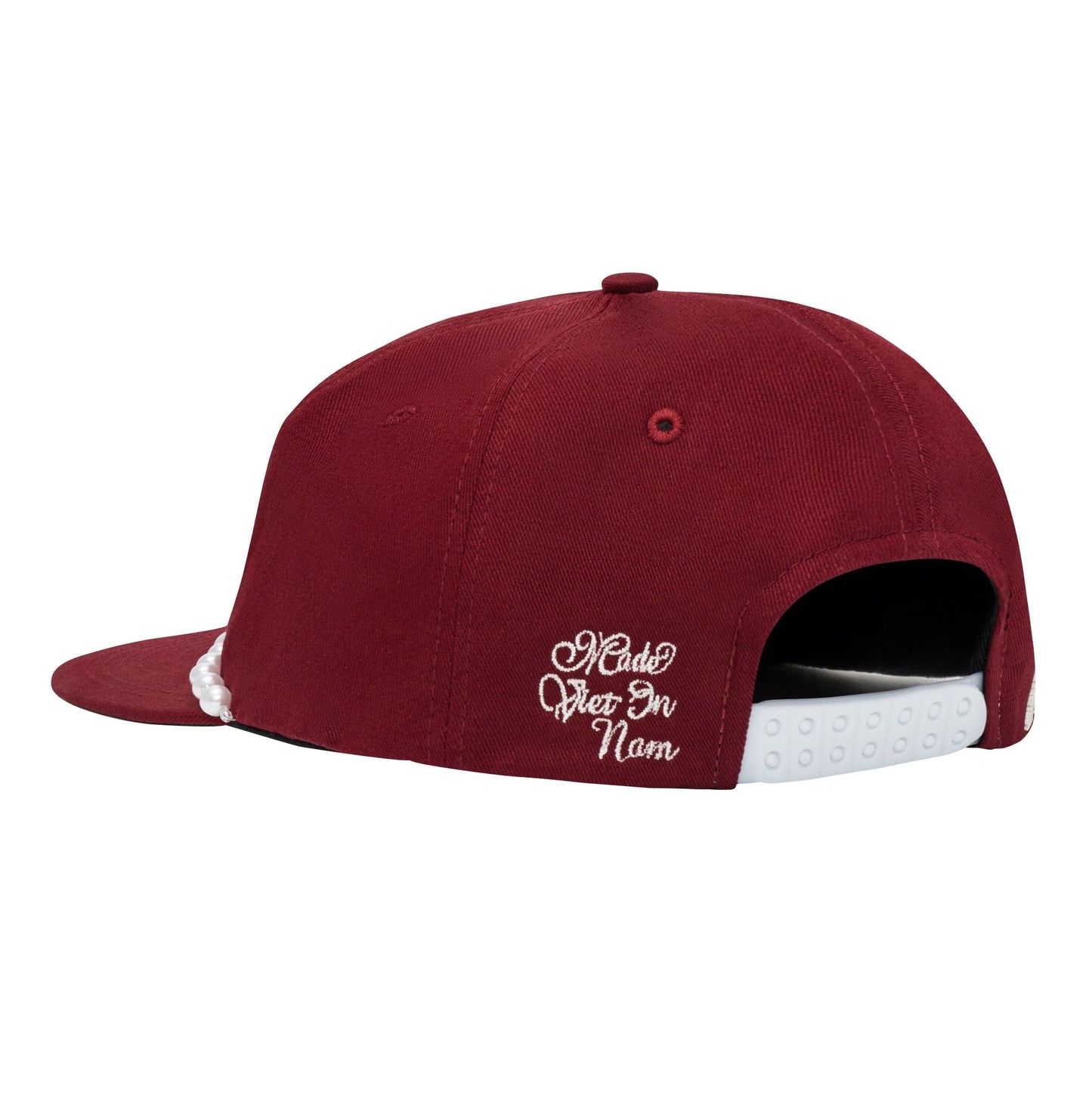 AA CLASSIC GOLFER CAP // RED RUM - PEARL CHAIN
