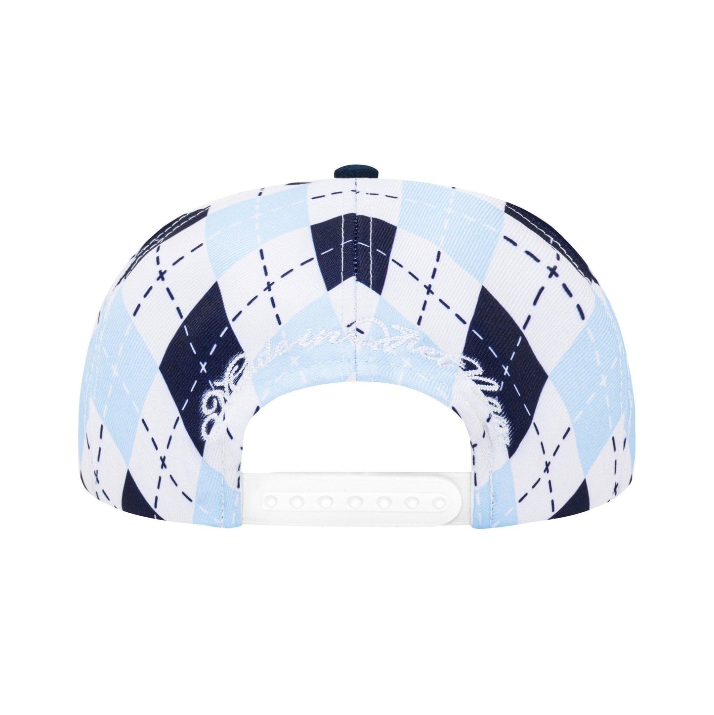 AASTU ARGYLE GOLFER CAP // BLUE