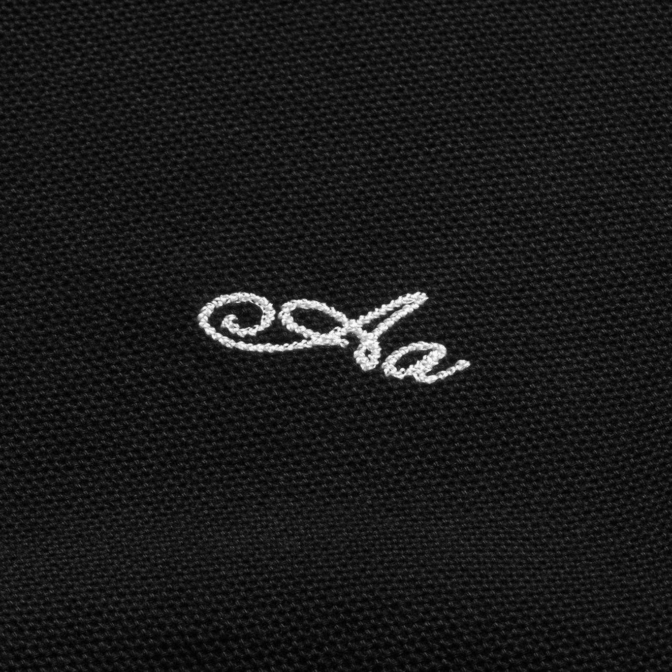 AASTU GARMENT POLO // BLACK