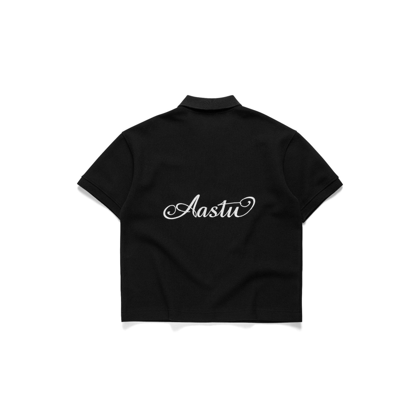 AASTU GARMENT POLO // BLACK