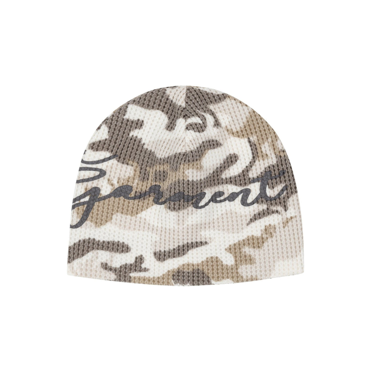 AA GARMENT WAFFLE BEANIE // CAMO