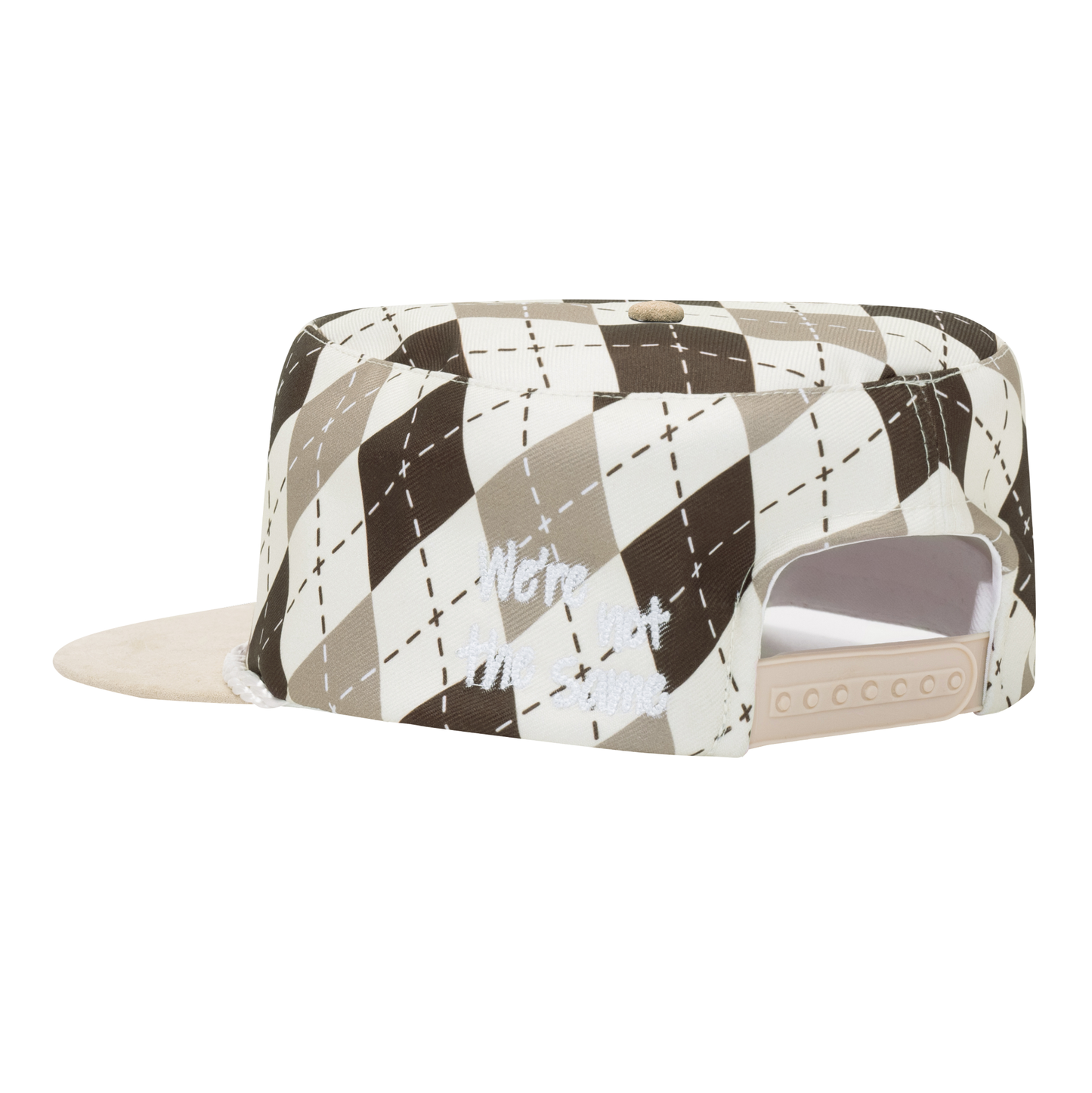 AASTU ARGYLE PILLBOX CAP // BROWN