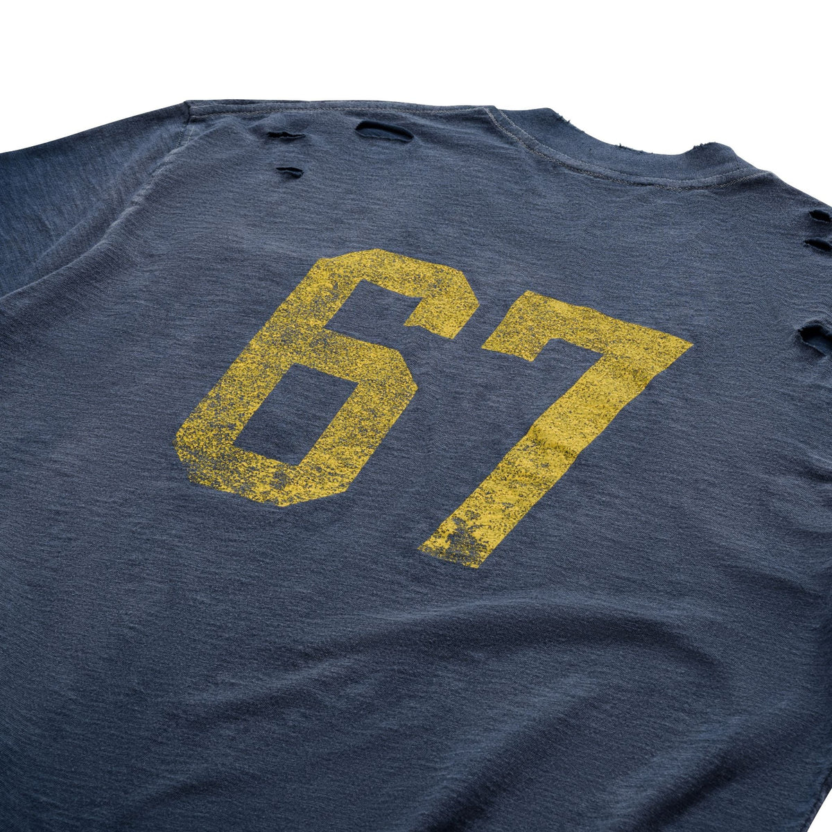AA POCKET SUNFADE TEE // NAVY