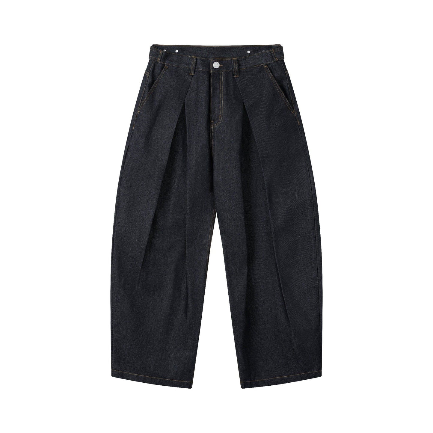 AA RAW DENIM PLEATED PANTS // INDIGO