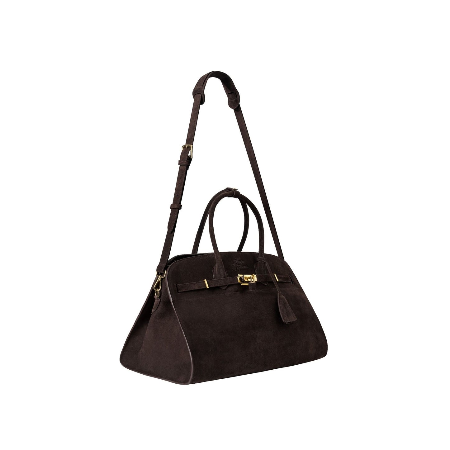 AASTU BROWN CARRYALL BAG // LARGE