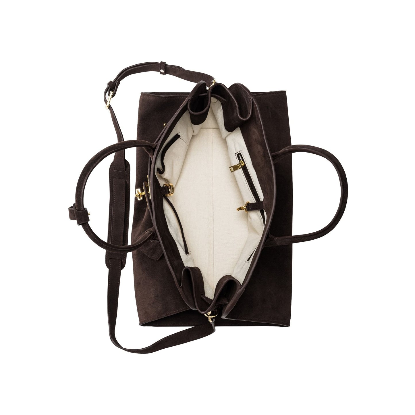AASTU BROWN CARRYALL BAG // LARGE