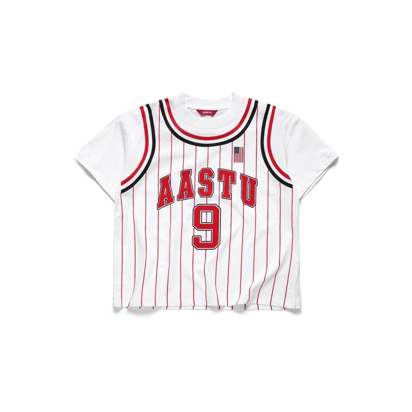 ABA JERSEY TEE // RED