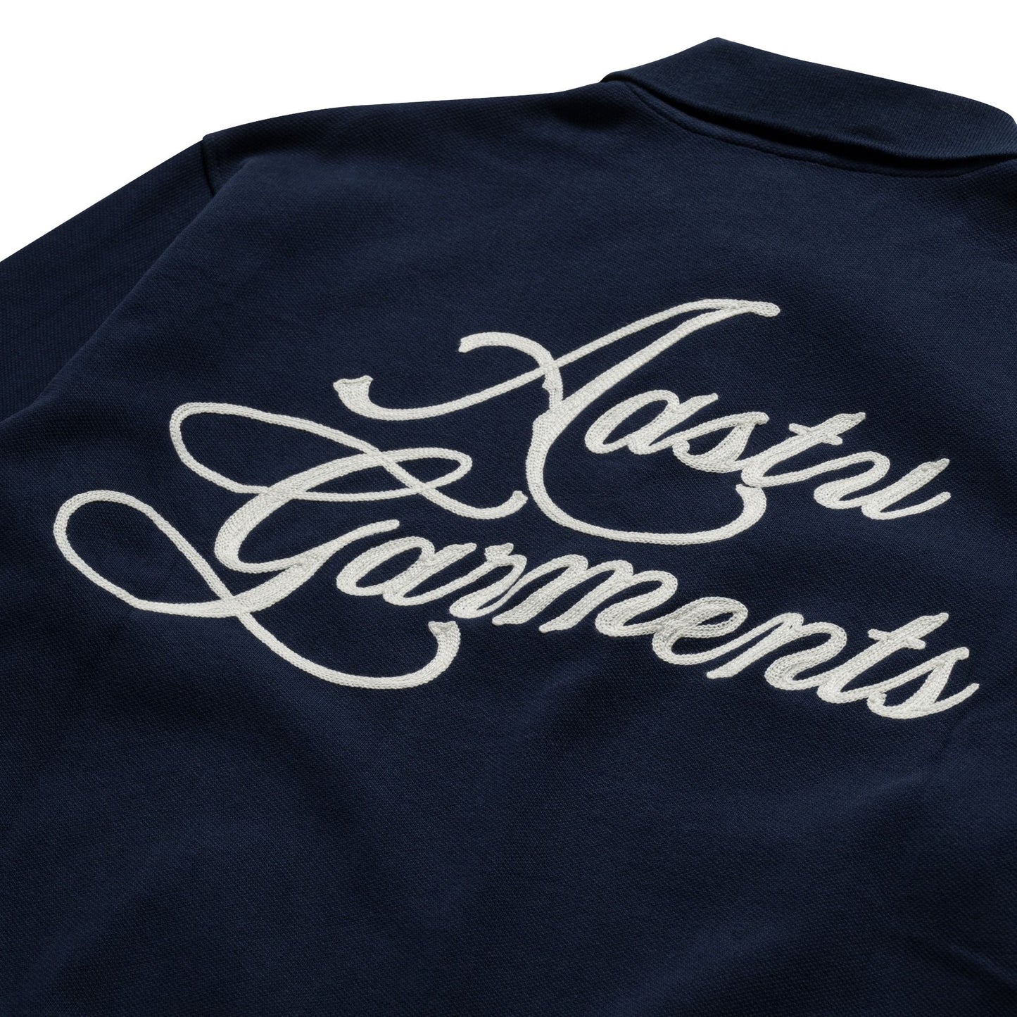 AASTU GARMENT LONG SLEEVE POLO // NAVY