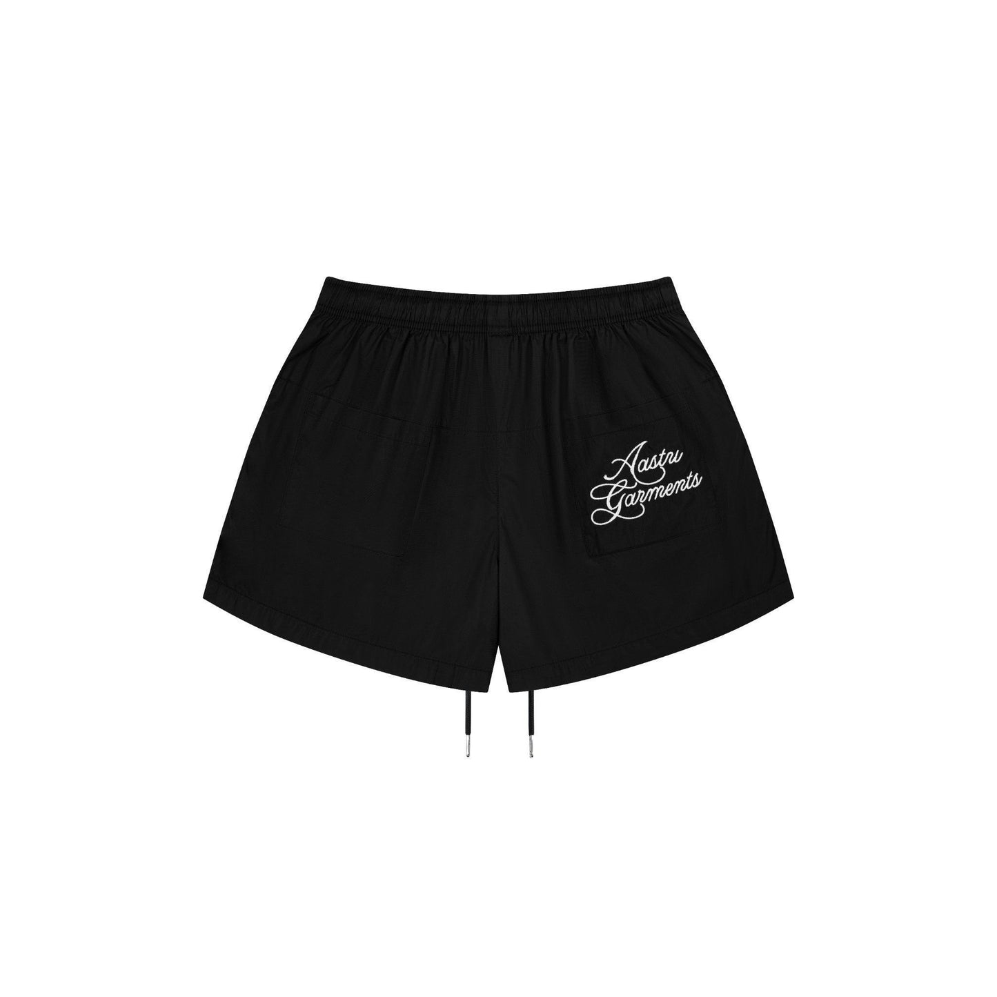AASTU GARMENT FAB SHORT // BLACK