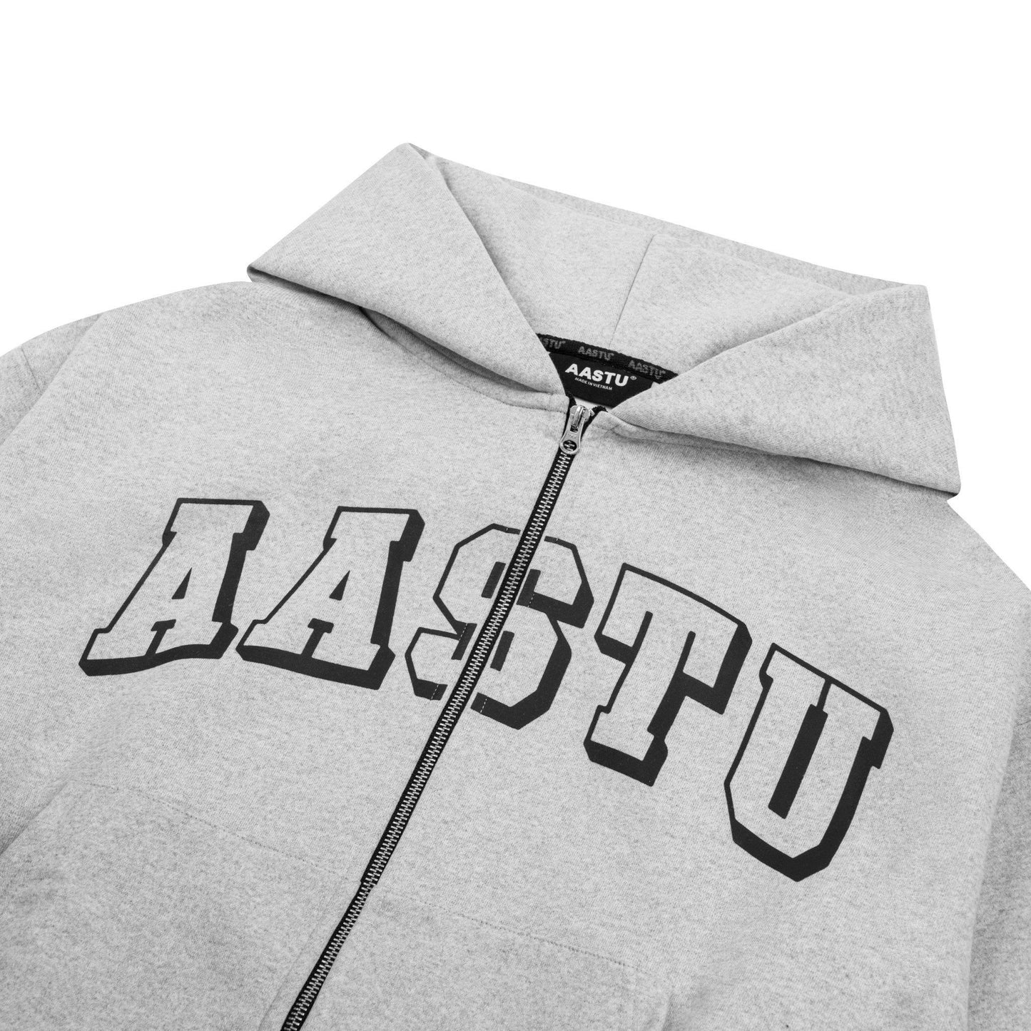 CLASSIC LOGO HOODIE ZIP VJPPRO // GREY