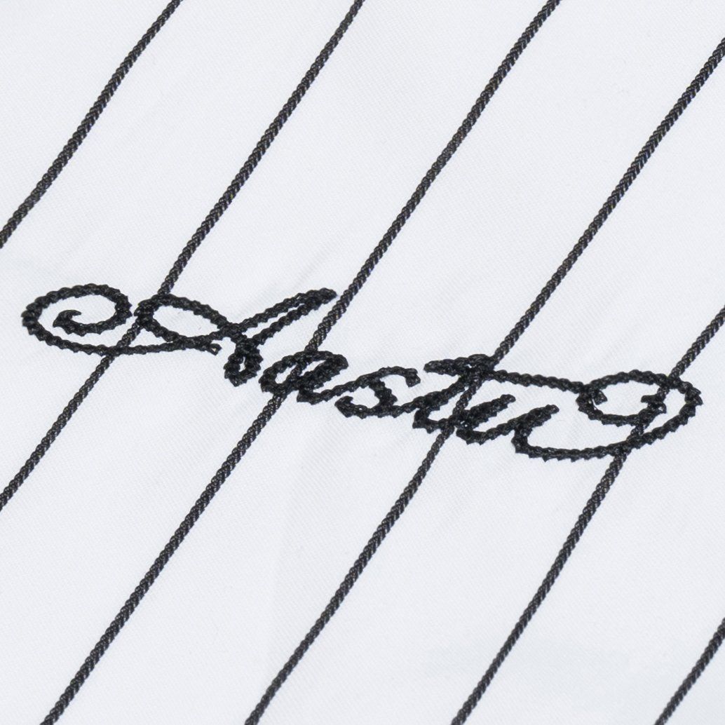 AA BOLDSTROKE LOGO SHIRT // BLACK STRIPES