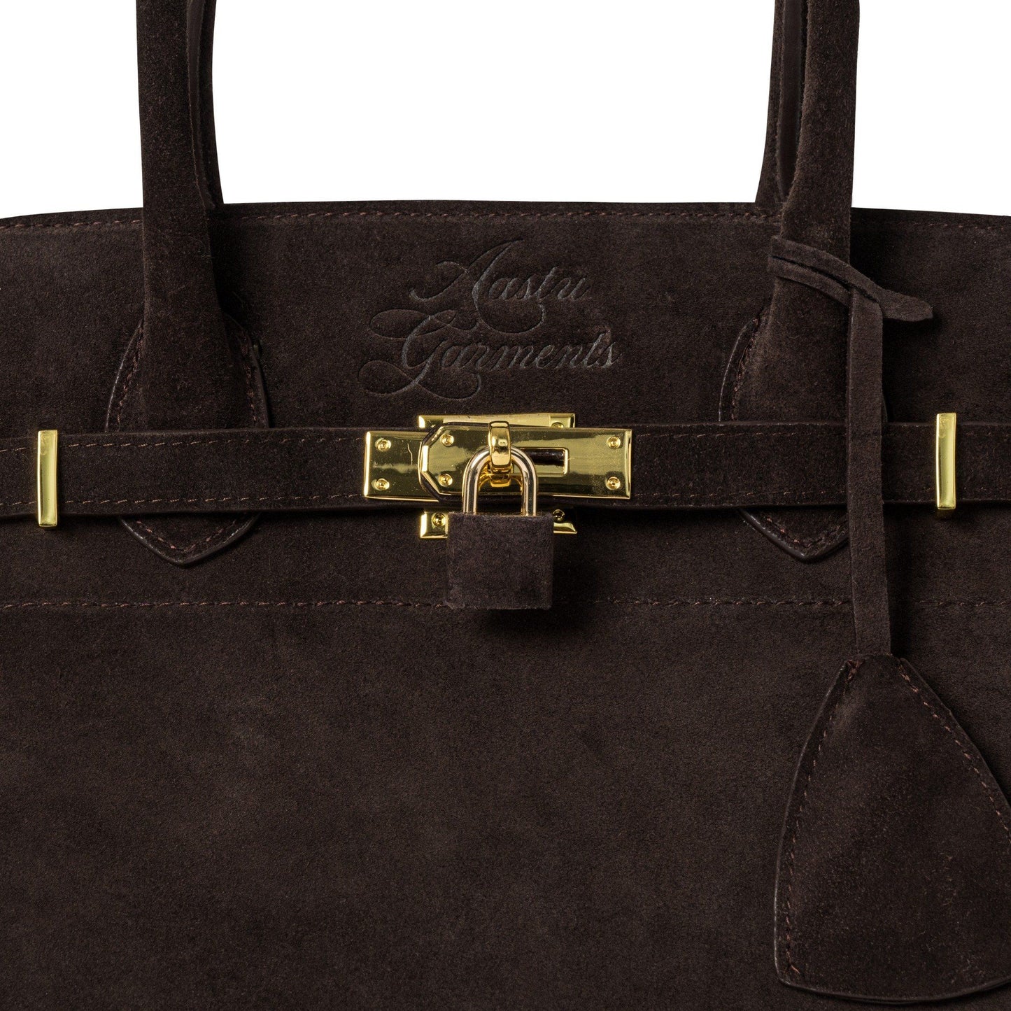 AASTU BROWN CARRYALL BAG // MEDIUM