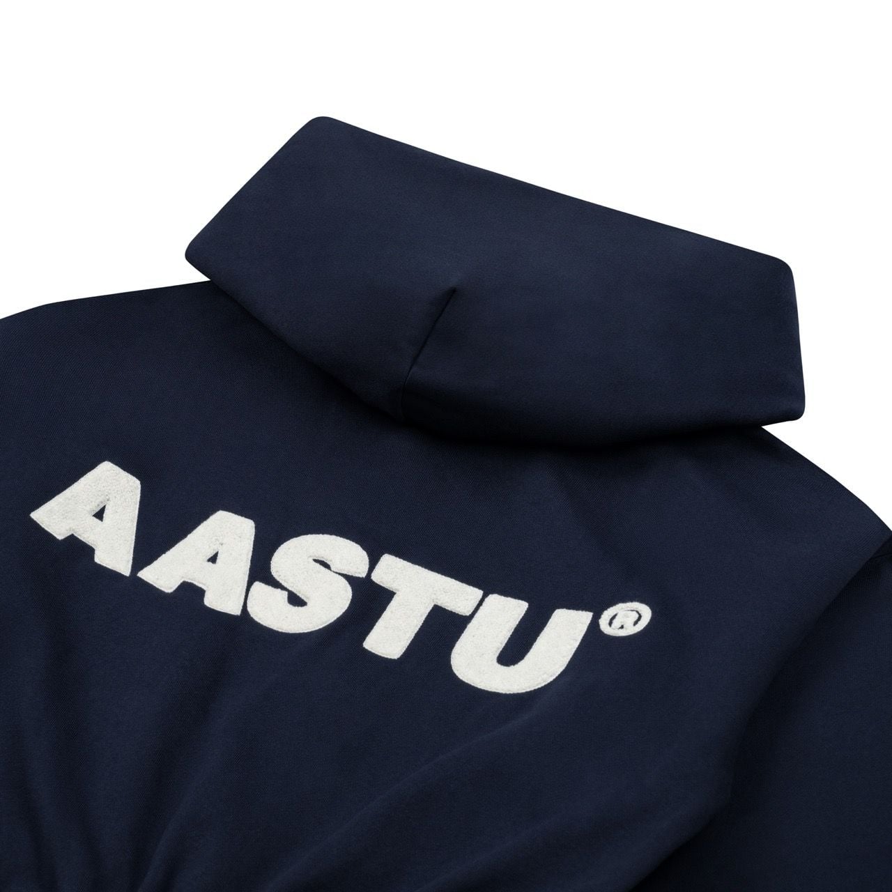 AASTU LOGO HOODIE ZIP // NAVY