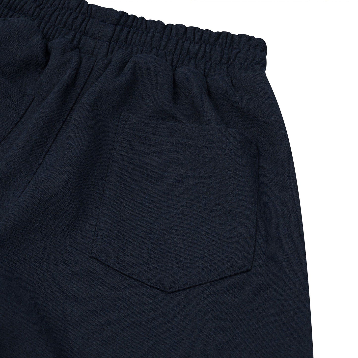 AA FLAG LOGO SWEAT SHORTS // NAVY