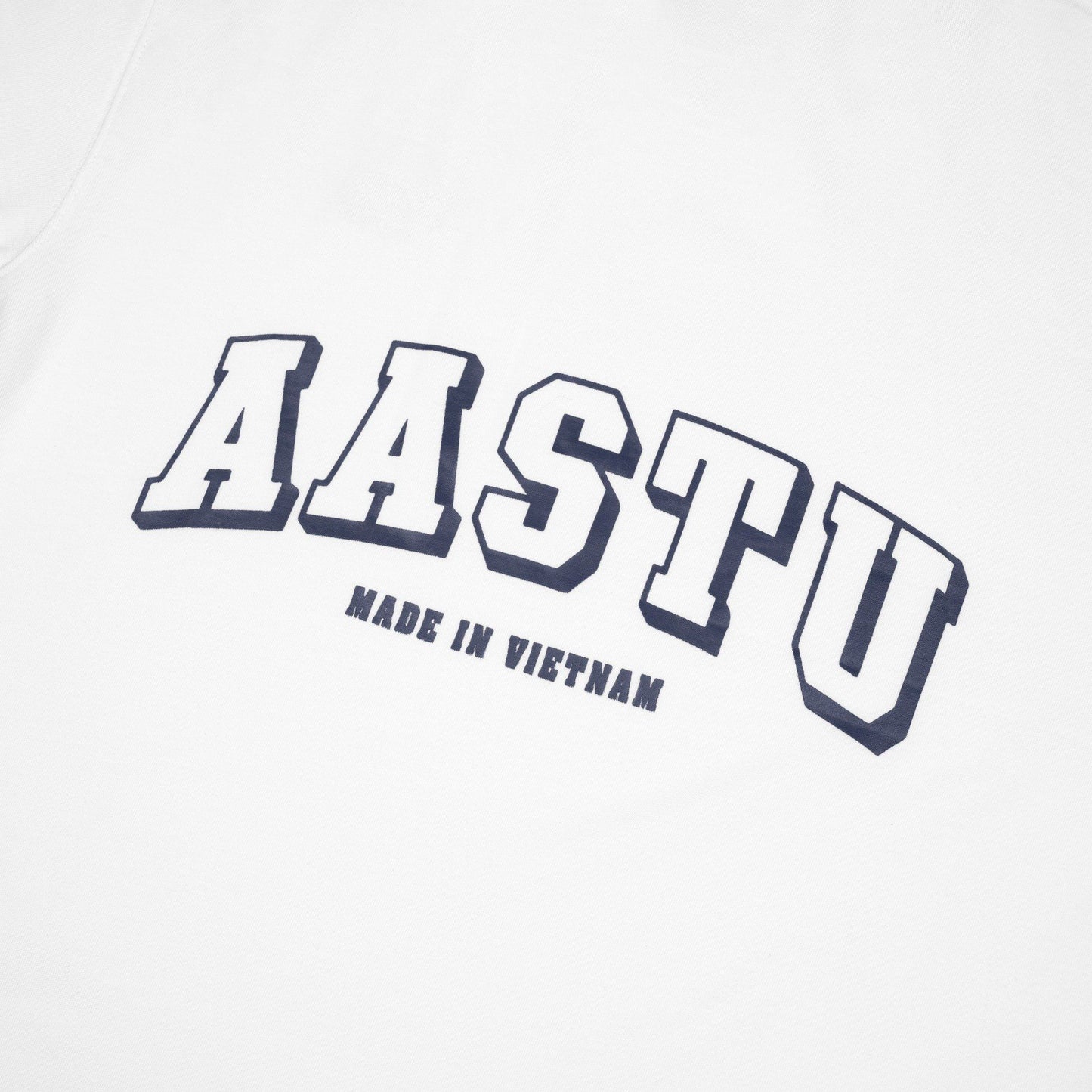 AA FLAG LOGO TEE // WHITE
