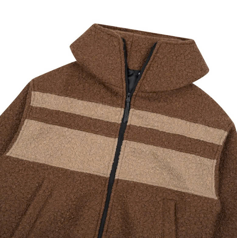AA FLEECE JACKET // BROWN