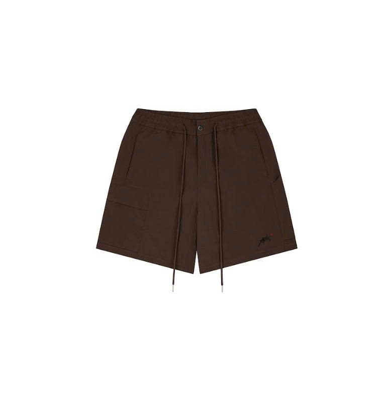 AA SIGNATURE FAB SHORT // BROWN