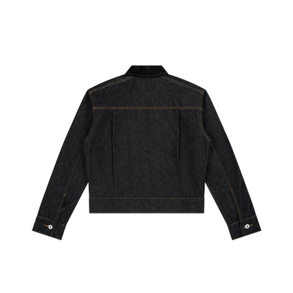 AA RAW DENIM JACKET V2 // BLACK