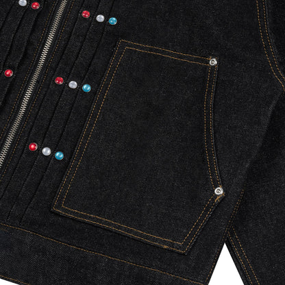 AA RAW DENIM JACKET V2 // BLACK