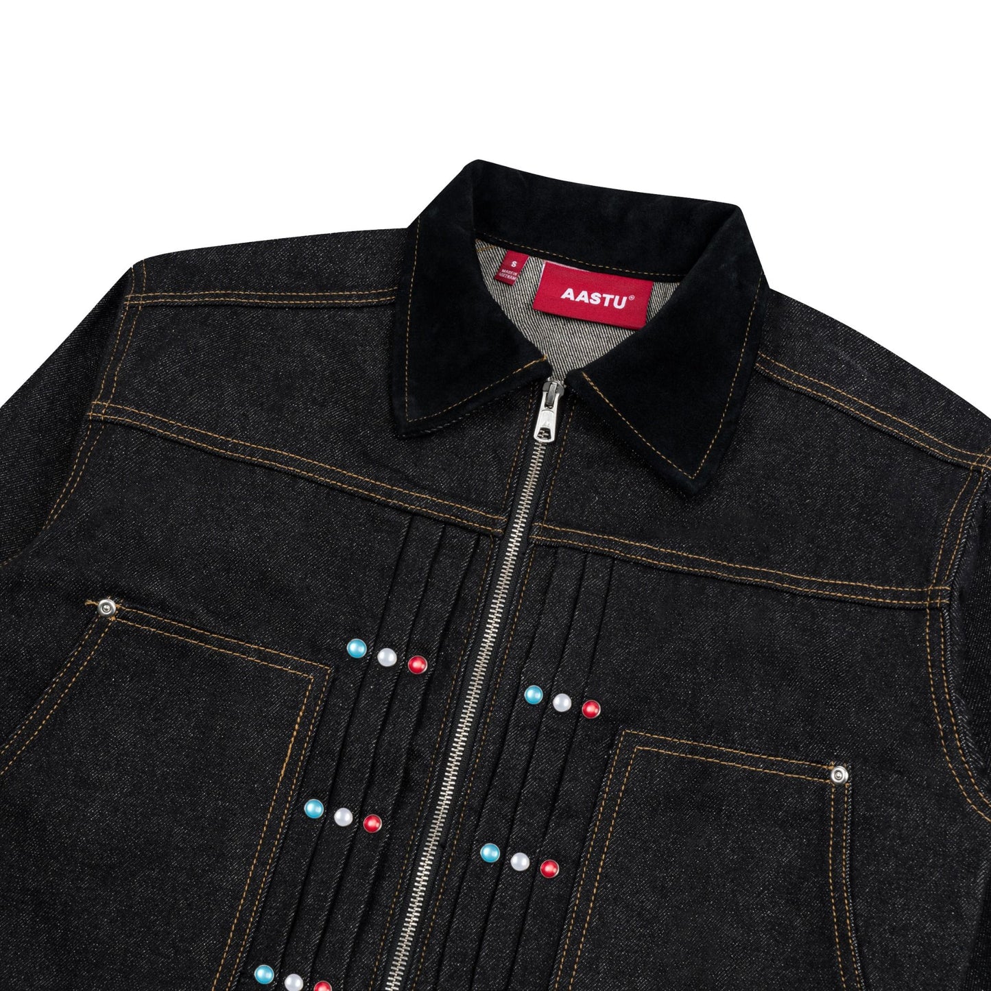 AA RAW DENIM JACKET V2 // BLACK