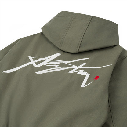 AA SIGNATURE CANVAS JACKET // OLIVE