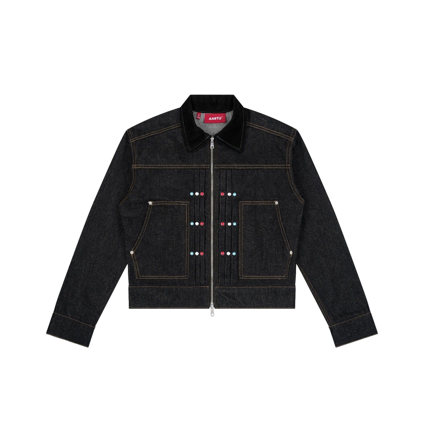 AA RAW DENIM JACKET V2 // BLACK