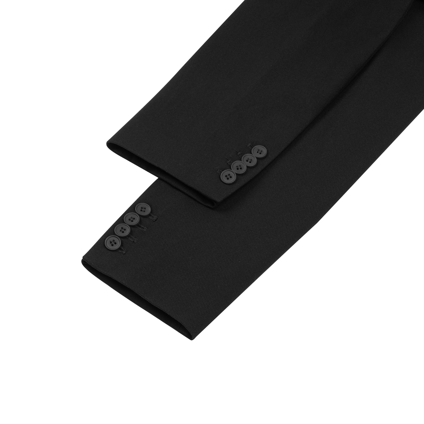 AA COLLARLESS BLAZER