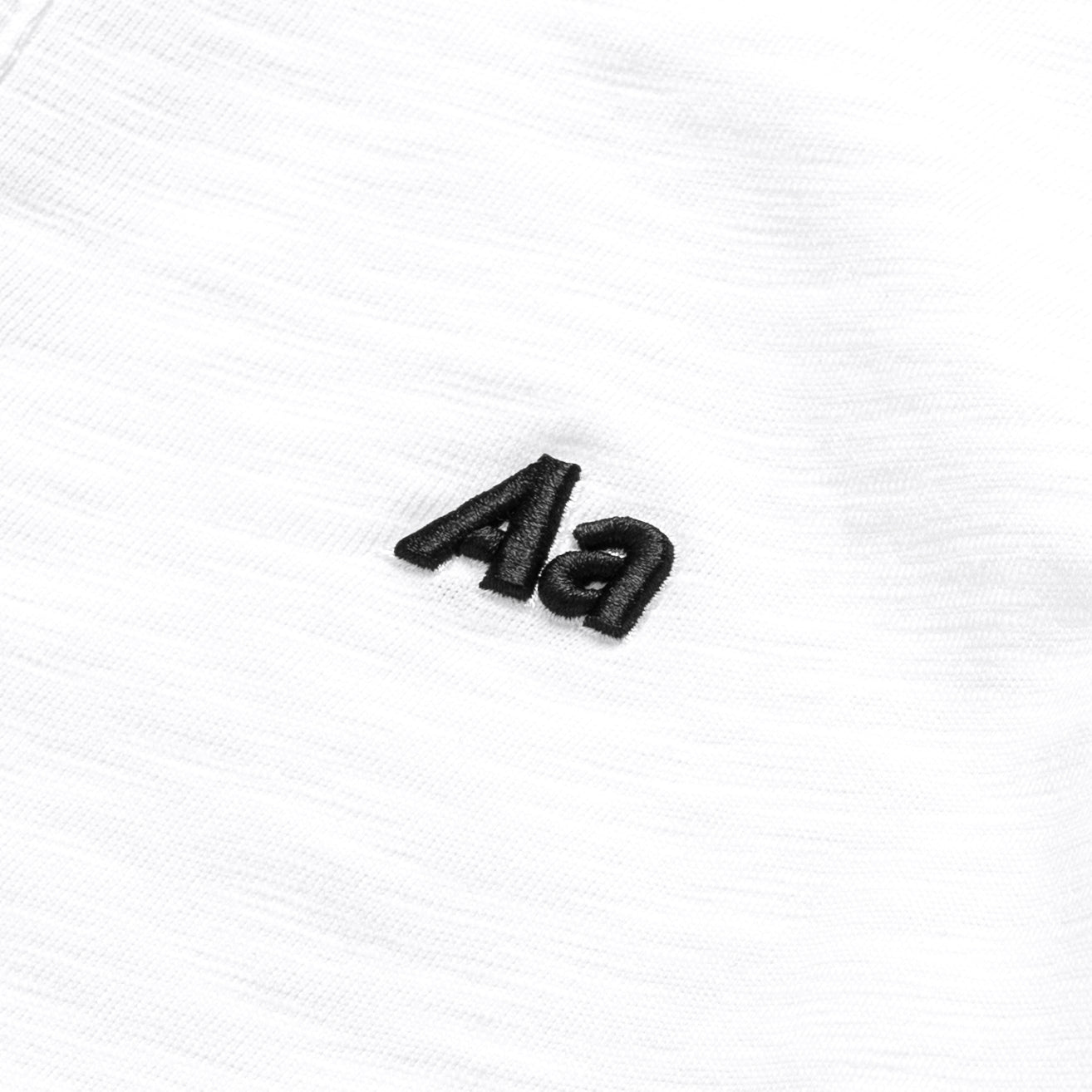 AA SLUB COTTON TEE // WHITE