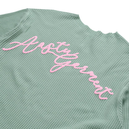 GARMENT WAFFLE LONG SLEEVE // AVOCADO