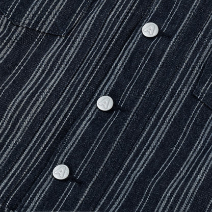 AA DENIM JACKET // BLUE STRIPED