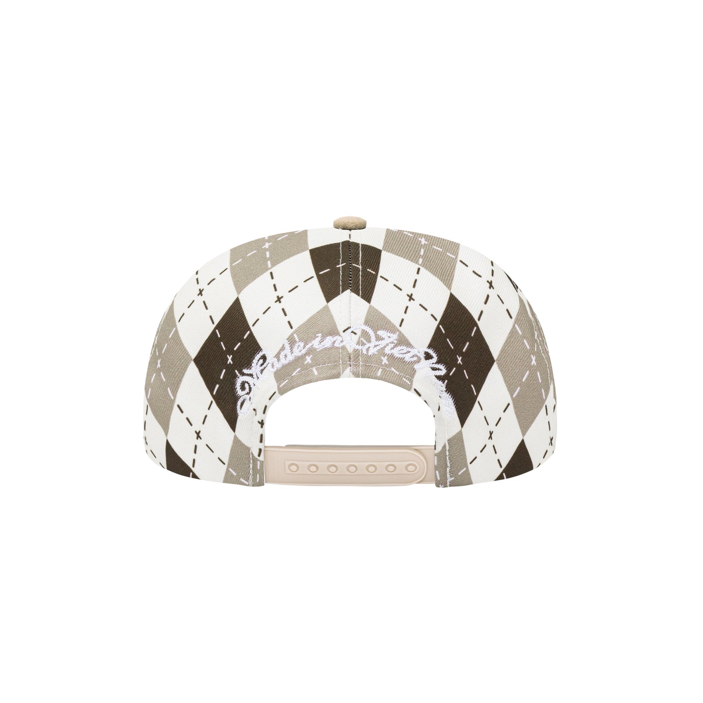 AASTU ARGYLE GOLFER CAP // BROWN