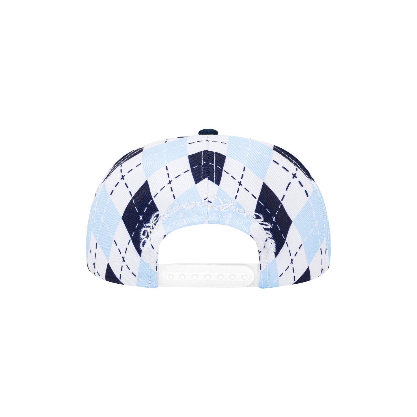 AASTU ARGYLE GOLFER CAP // BLUE
