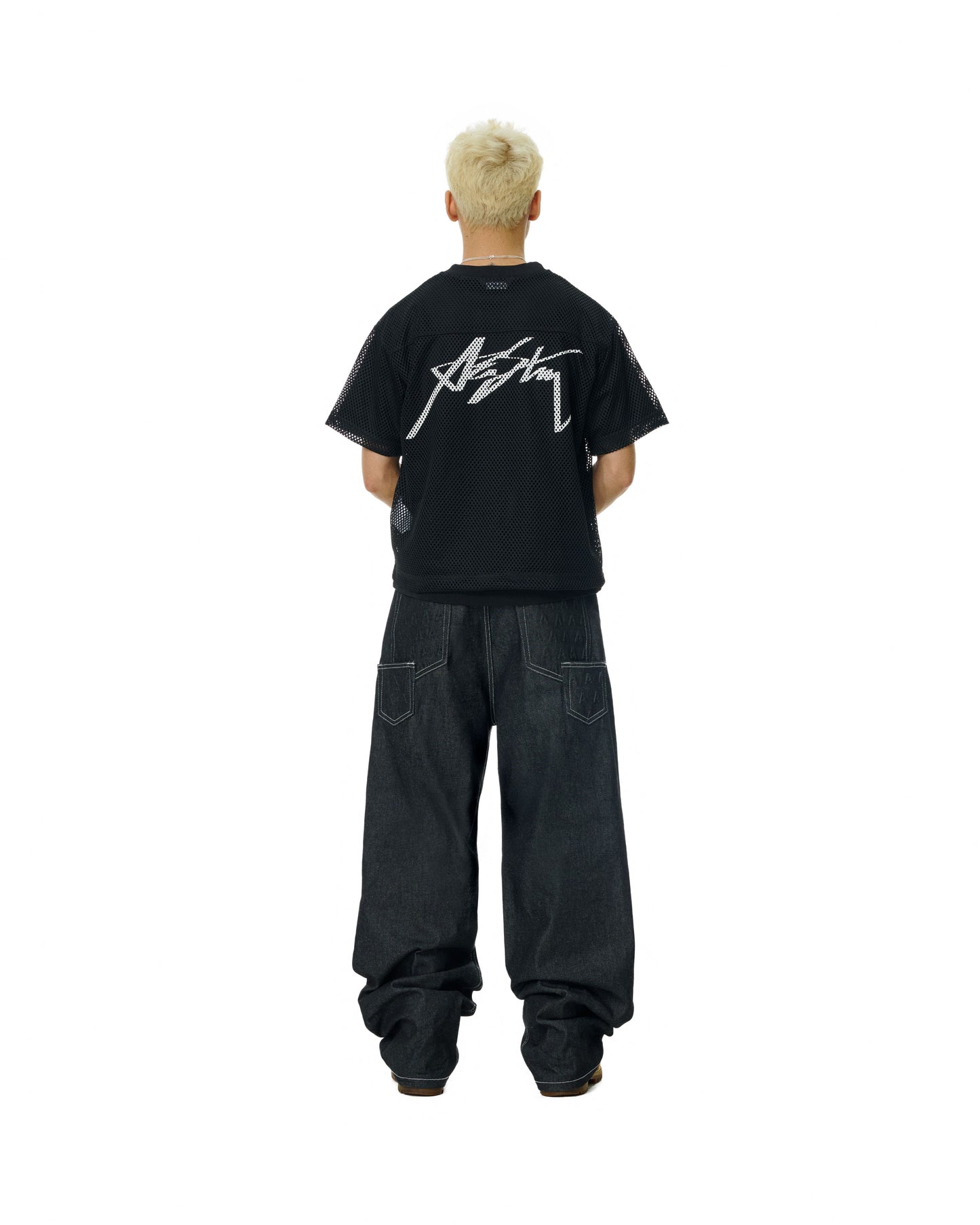AA SIGNATURE MESH JERSEY // BLACK