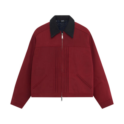 AA CANVAS TYPE JACKET // RED RUM