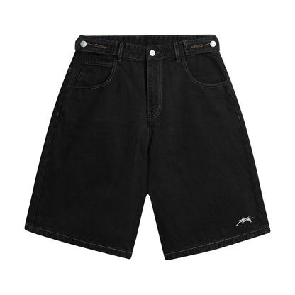 AA SIGNATURE SHORT JEANS // BLACK