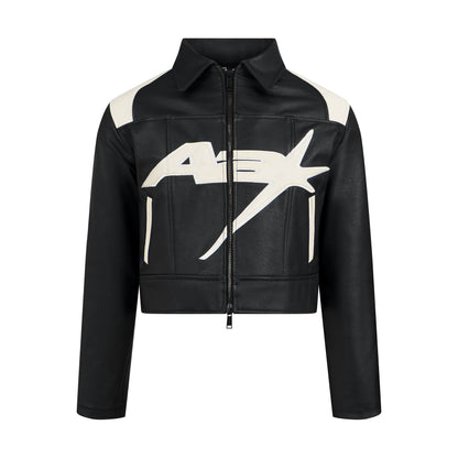AA RANGER LEATHER CROP JACKET