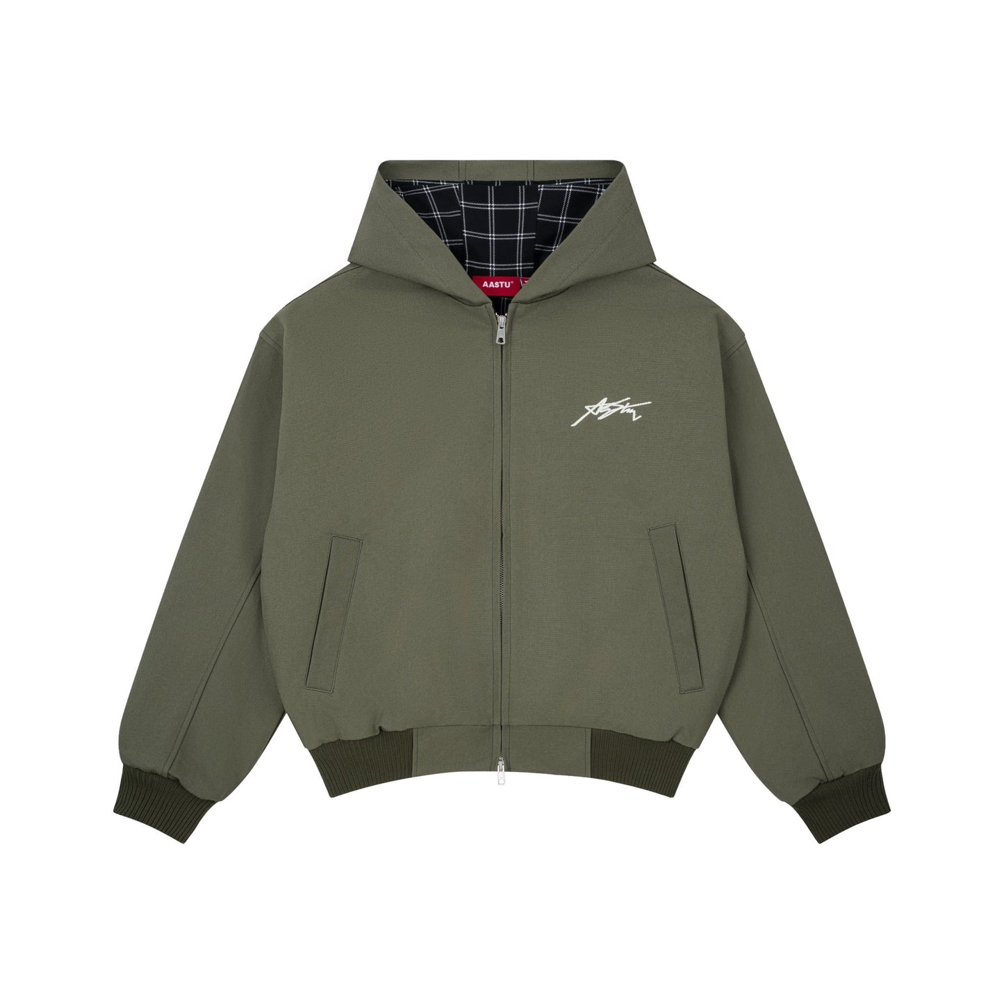 AA SIGNATURE CANVAS JACKET // OLIVE
