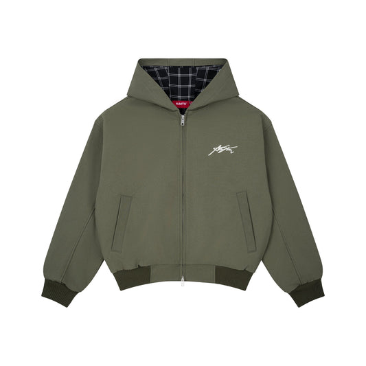 AA SIGNATURE CANVAS JACKET // OLIVE