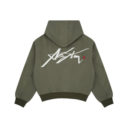 AA SIGNATURE CANVAS JACKET // OLIVE