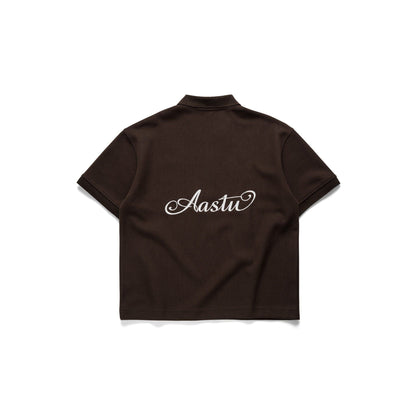 AASTU GARMENT POLO // BROWN