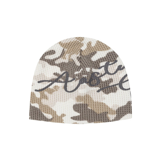 AA GARMENT WAFFLE BEANIE // CAMO
