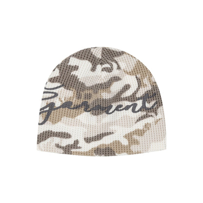 AA GARMENT WAFFLE BEANIE // CAMO