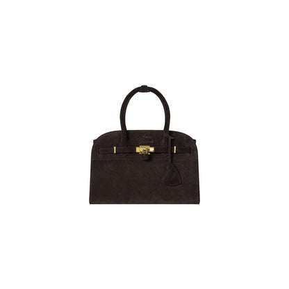 AASTU BROWN CARRYALL BAG // MEDIUM