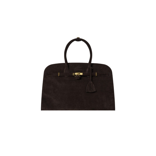 AASTU BROWN CARRYALL BAG // LARGE