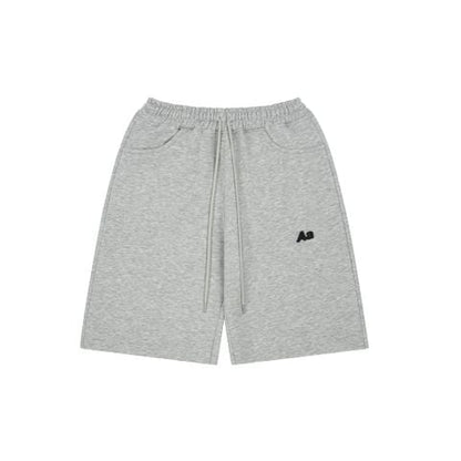 AA ICON FITTED SWEATSHORT // GREY